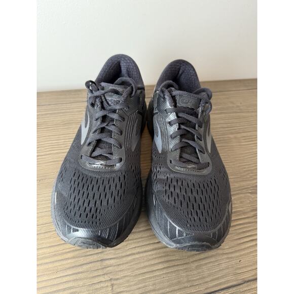 Brooks Adrenaline GTS 18 Running Shoes All Black - US womens size 11 Medium B - Picture 3 of 8